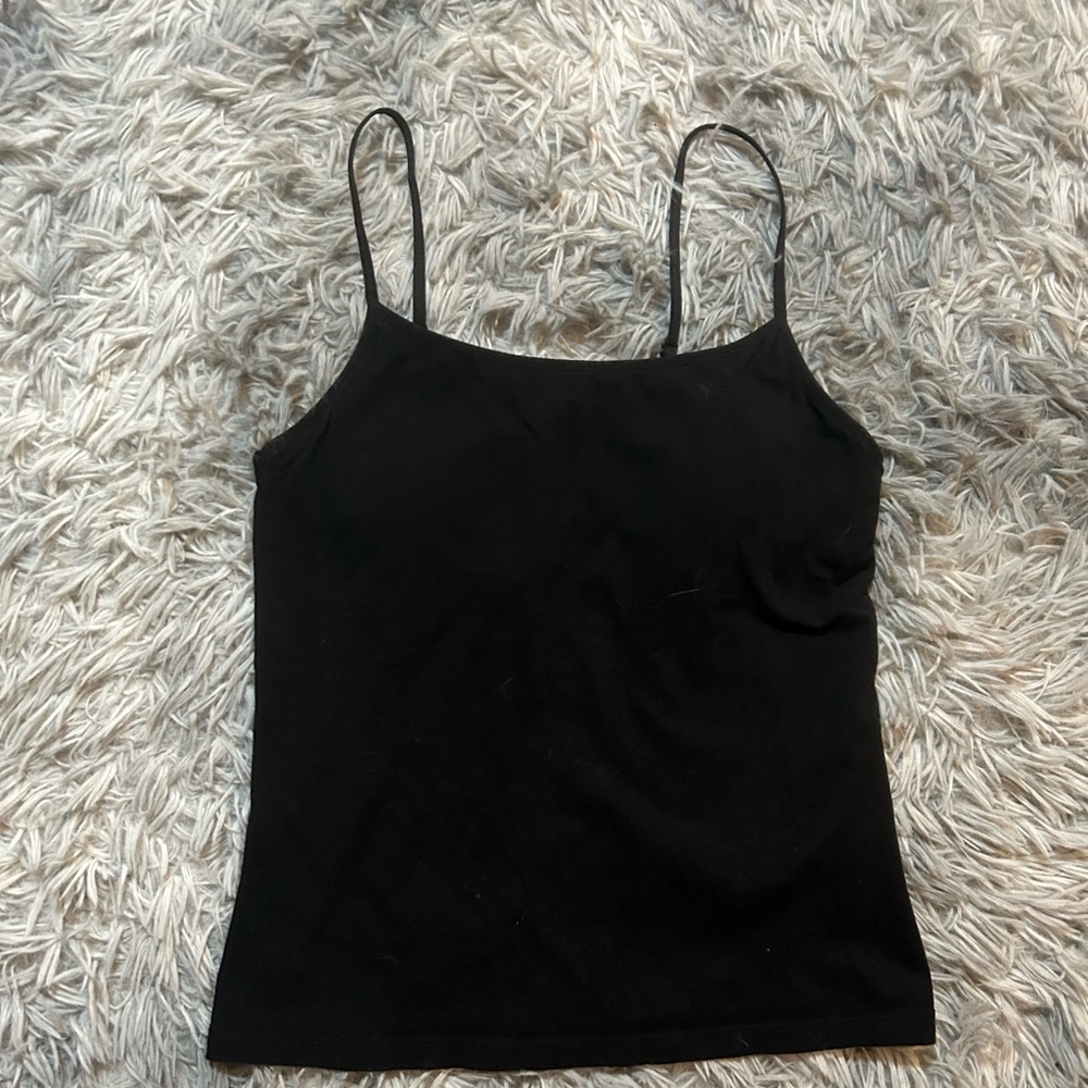 No Boundaries Black Spaghetti Strap Camisole